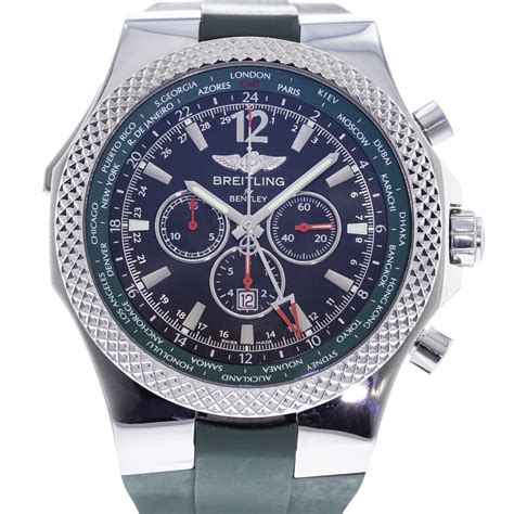 breitling bentley gmt british racing green|breitling bentley used.